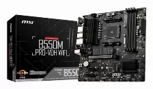 Tarjeta Madre Msi B550m Pro-vdh Wifi, Am4, 4xddr4